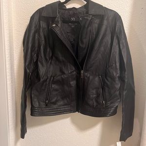 New York & Company Leather Jacket